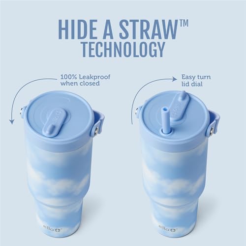 Oasis Go+ 32oz Insulated Stainless Steel Tumbler with Straw