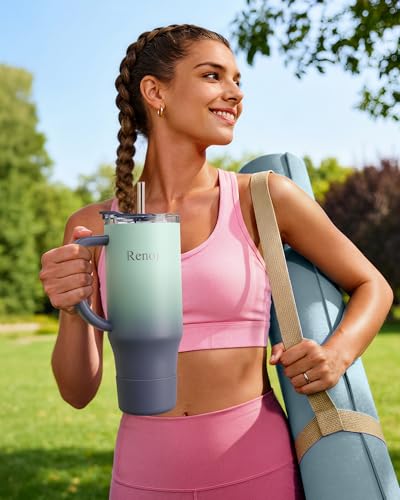 Insulated Mug 100% Leak Proof Insulated Water Bottle for Iced Coffee & Hot Drinks