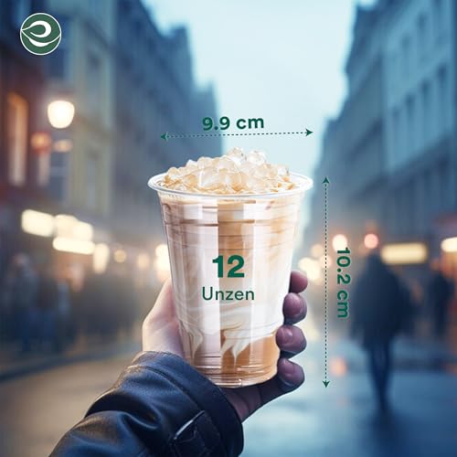12 Oz Plant Based Disposable Party Cups (1000 Count)