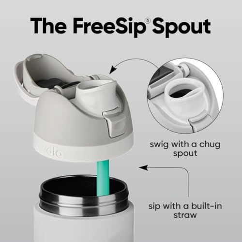 FreeSip Stainless Steel Water Bottle 24 oz Blue