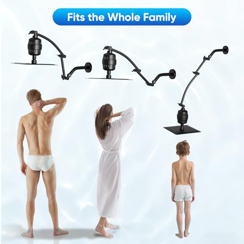 10 Inch Rain Shower Head with 16 Inch Extension Arm for Hard Water