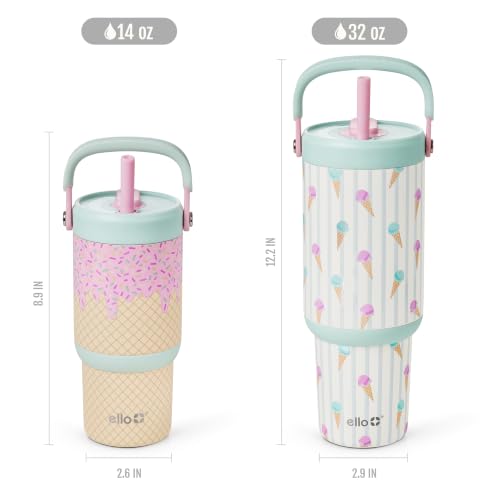 Oasis Go+ 14oz Insulated Stainless Kids Tumbler with Straw