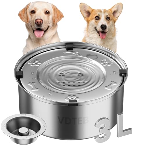Dog Water Bowl No Spill