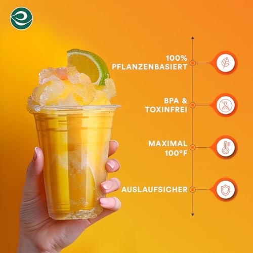 16 Oz Plant Based Disposable Party Cups (100 Count)