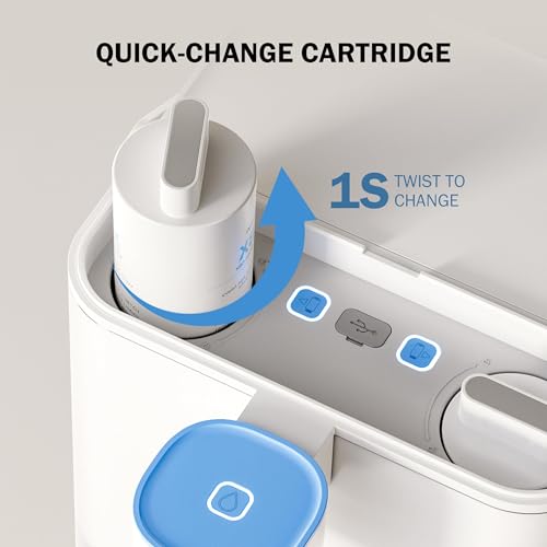 MD40 Electric Water Filter Dispenser with 6 Filters