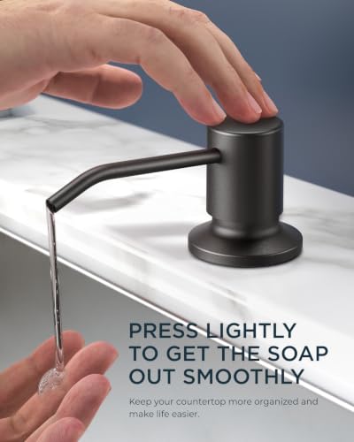 Kitchen Faucet with Soap Dispenser
