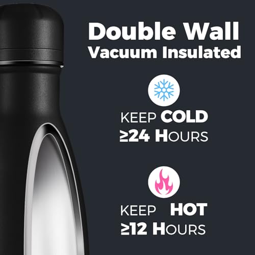 17oz Insulated Water Bottles MultiPack (4 Count)
