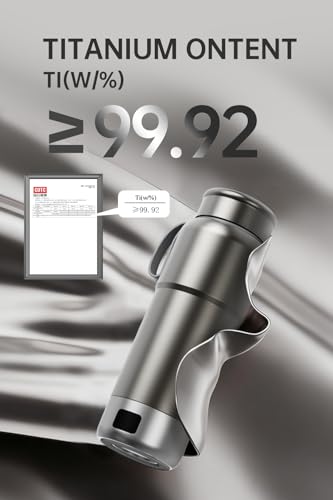 Pure Titanium Electric Travel Kettle