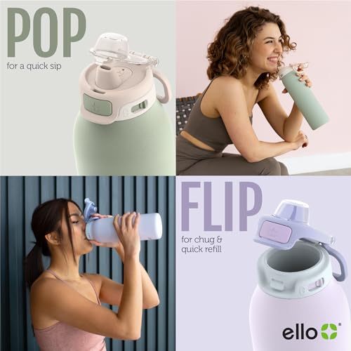 Pop & Fill 32oz Stainless Water Bottle