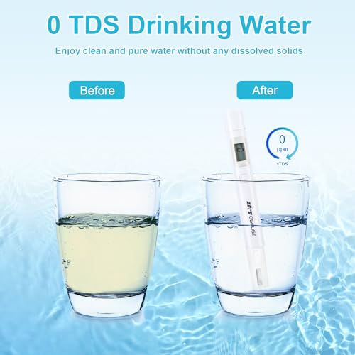 VIPHASES 6 Stage 0 TDS Water Filter Cartridge for Zero Pitchers (13.49 Count)