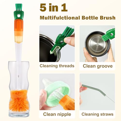 5 Pack Bottle Brush Set (5 Count)