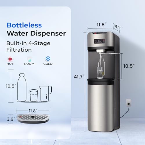 DS4S PB Bottleless Water Dispenser