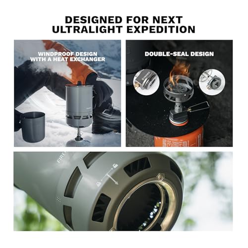 Petrel Quickboil Pro Cooking System Ultralight Stove Pot Set