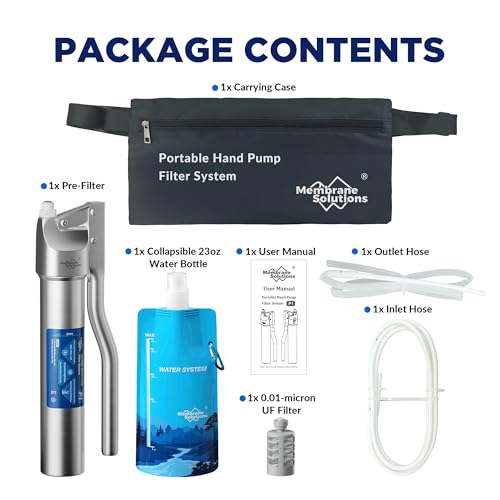 P1 Stainless Steel Hand Pump Water Filter