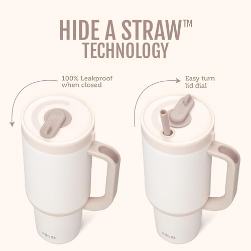 Oasis 30oz Insulated Stainless Steel Tumbler with Straw