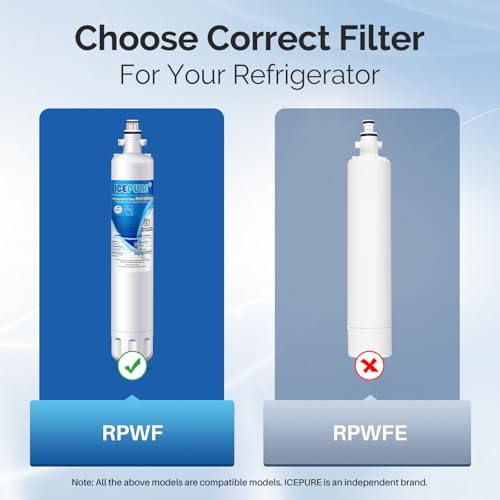 RPWF Refrigerator Water Filter (4 Count)
