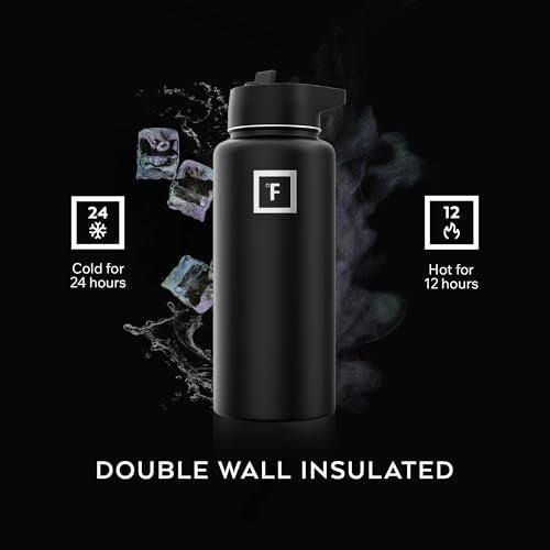 Camping & Hiking Hydration Flask with Straw