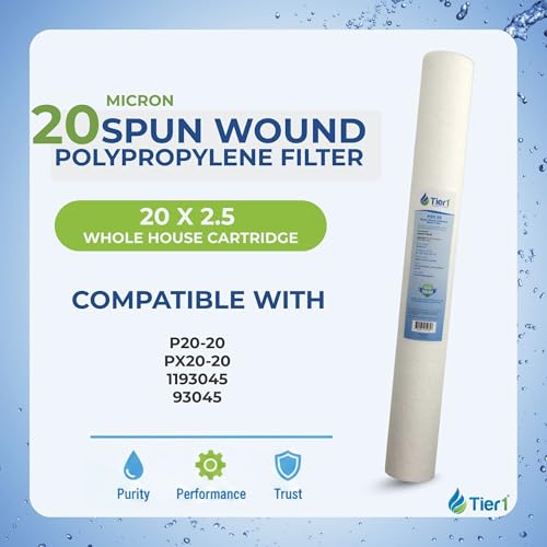 20 Micron 2.5" × 20" Whole House Pre (3 Count)