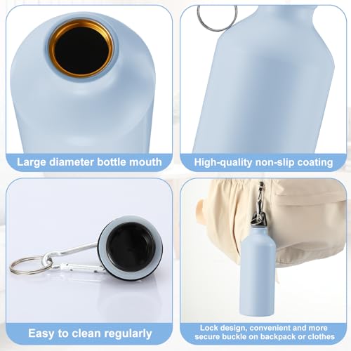 24 Pcs Aluminum Water Bottles Bulk Reusable Bottles (24 Count)