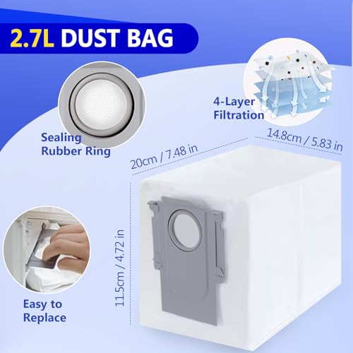 31 Pcs Z70 Replacement Accessories Compatible with Roborock