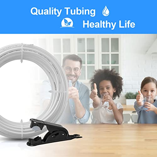 100FT 1 4"O.D.RO Water Tubing