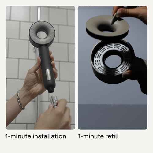 Hard Water Shower Head Filter in Chrome