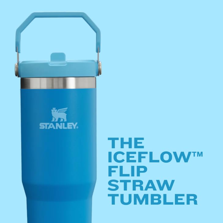 IceFlow Flip Straw Tumbler with Handle 20 oz