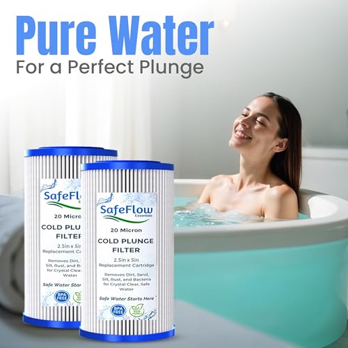5" x 2.5" Cold Plunge Filter 20 Micron (8 Count)