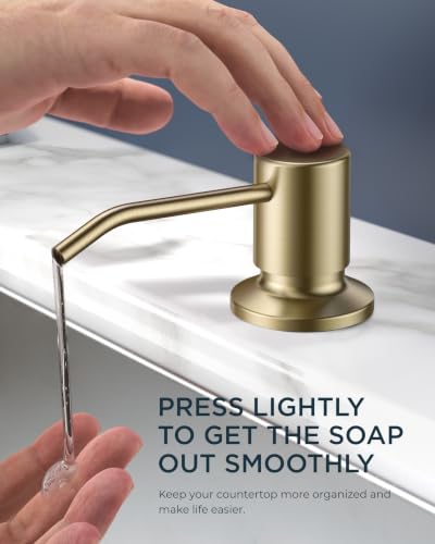 Kitchen Faucet with Soap Dispenser