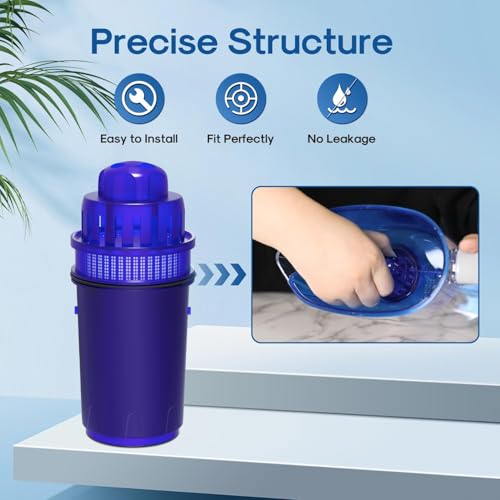 Pitcher Water Filter Replacement for Pur PPF900Z (4 Count)