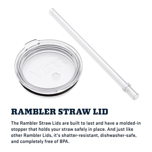 Rambler 42 Oz Straw Mug Rescue Red