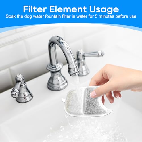 8+8 Set Filter Fit for Wilreless 135 fl oz (25 Count)