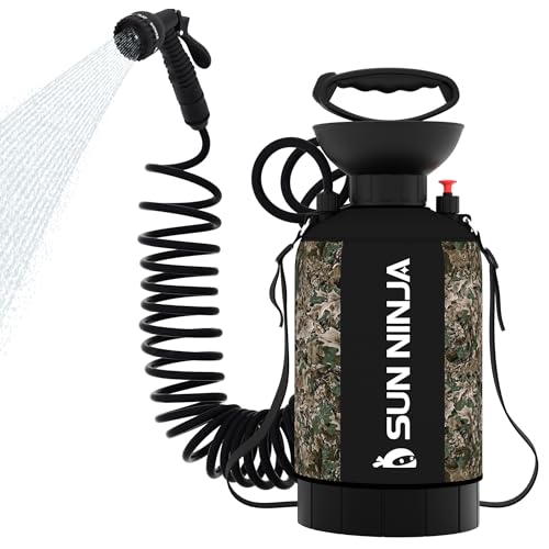 Portable Shower with 7 Mode Shower Head