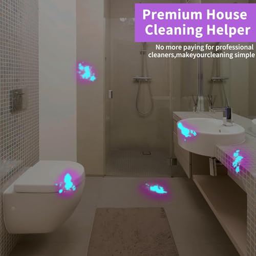 40 Pack Mini UV 395nm Flashlight 3W Rechargeable UV Flashlight Bulk for Hotel Cleaning Pet Stain Detection Scorpion Seeking Mineral Identification Resin Curing (40 Count)