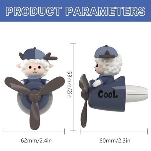 2Pcs Pilot Car Air Fresheners (2 Ounce)