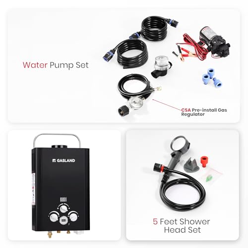 Portable Hot Water Heater with Pump