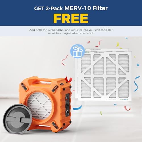 HEPA Air Scrubber with UV