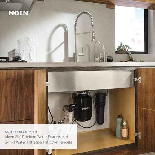 Black Single Stage Under Sink Advanced Water Filtration System
