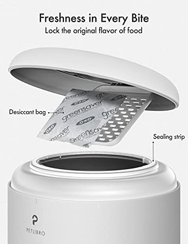 Automatic Cat Food Dispenser for 2 Pets 5L Auto Dog Feeder Dry Food Dispenser with Splitter & 2 Stainless Bowls