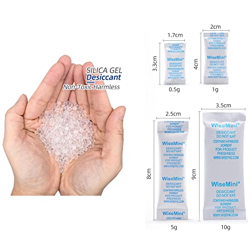 1 Gram 100 Packs Silica Gel Packets