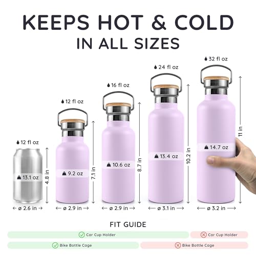 Metal Water Bottle 24 oz