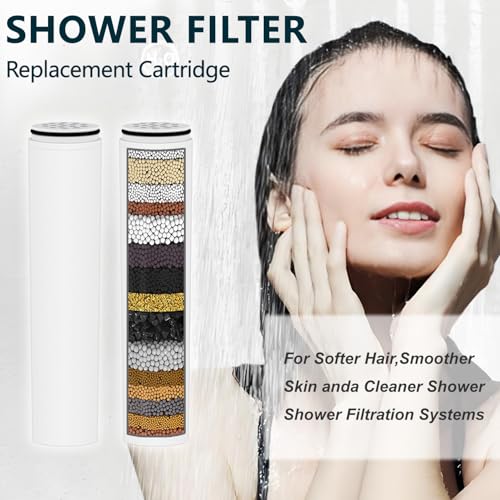 Replacement Shower Filter Cartridge for Cobbe Handheld Showerhead