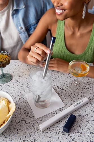 Sip Reusable Stainless Steel Water Filter Drinking Straw with Carry Case