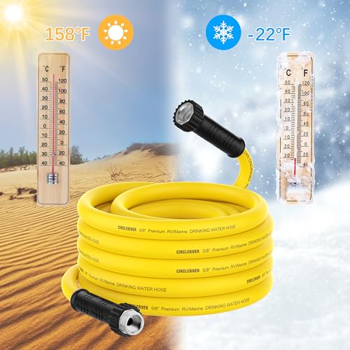 RV Drinking Water Hose 50FT with Storage Bag