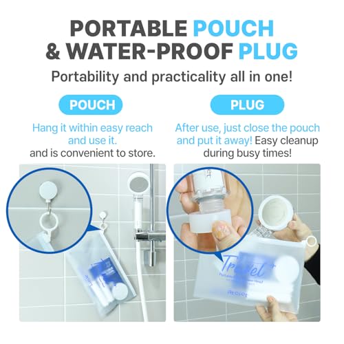 Travel Mini Filtered Shower Replacement Filters Elevating Korea’s Beauty Legacy