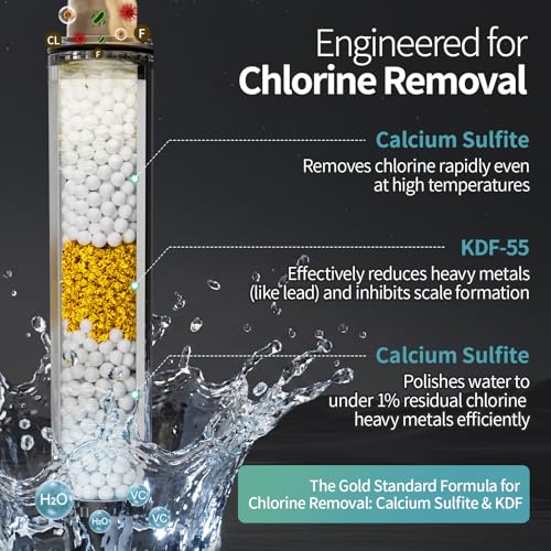 High Pressure Filtered Handheld Shower Head 9 Spray（1 filter）