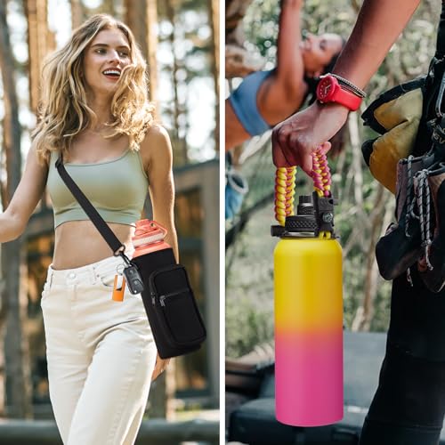 Insulated Water Bottle with Straw (40 Count)