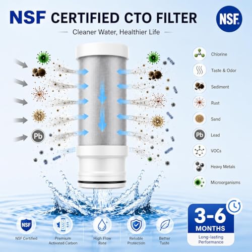 T10 Purple Water Purifier for Faucet