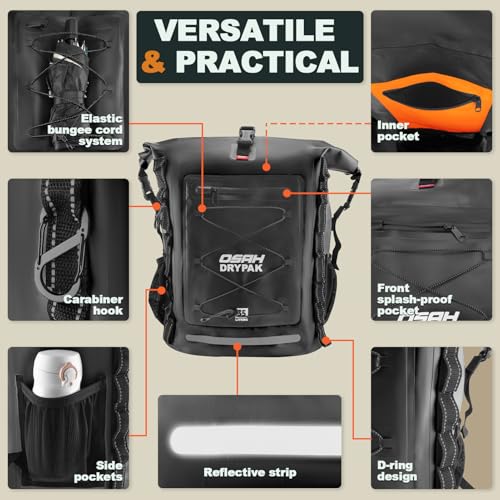 Waterproof Backpack Dry Bag 35L