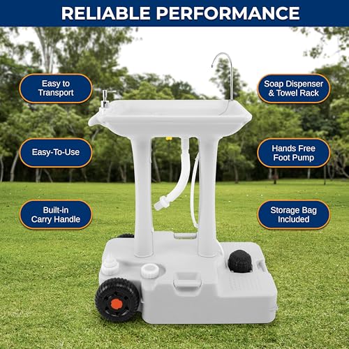 Portable Camping Sink with 30L